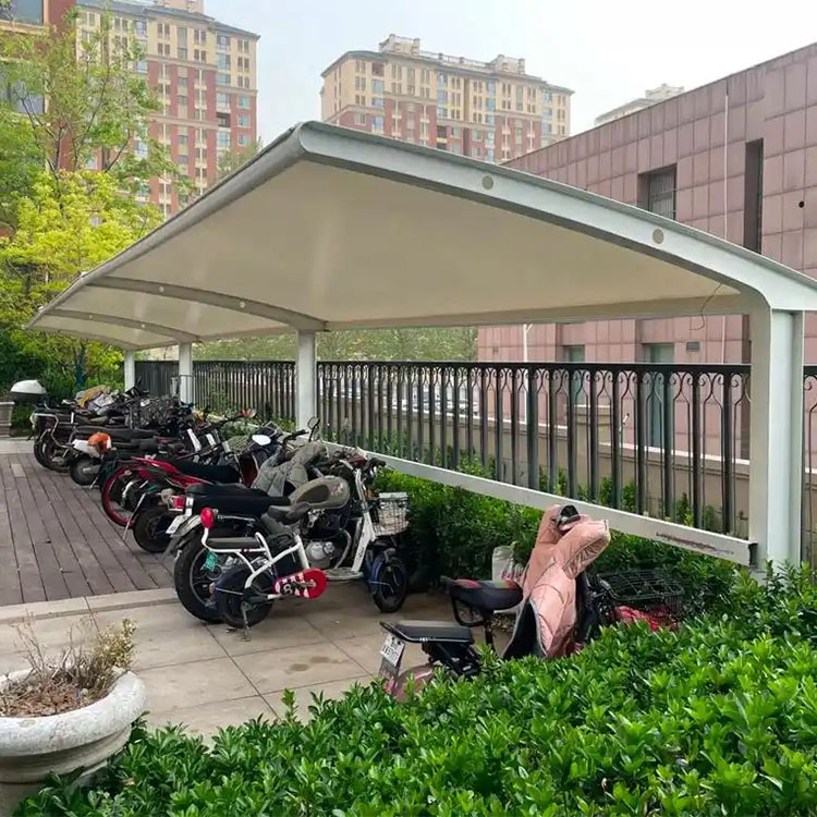 集安市膜结构电动车棚